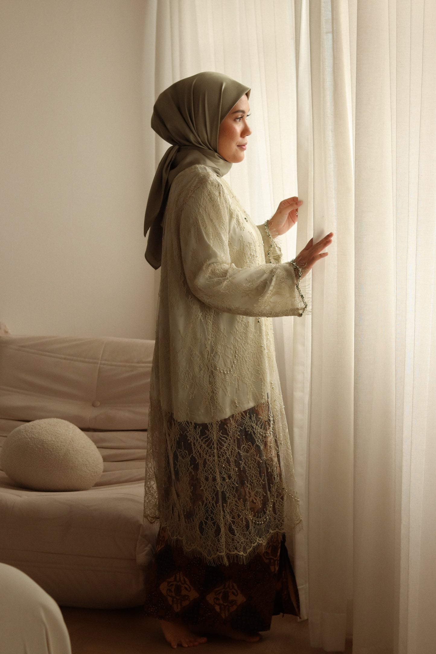 The Modest Kebaya in Sage
