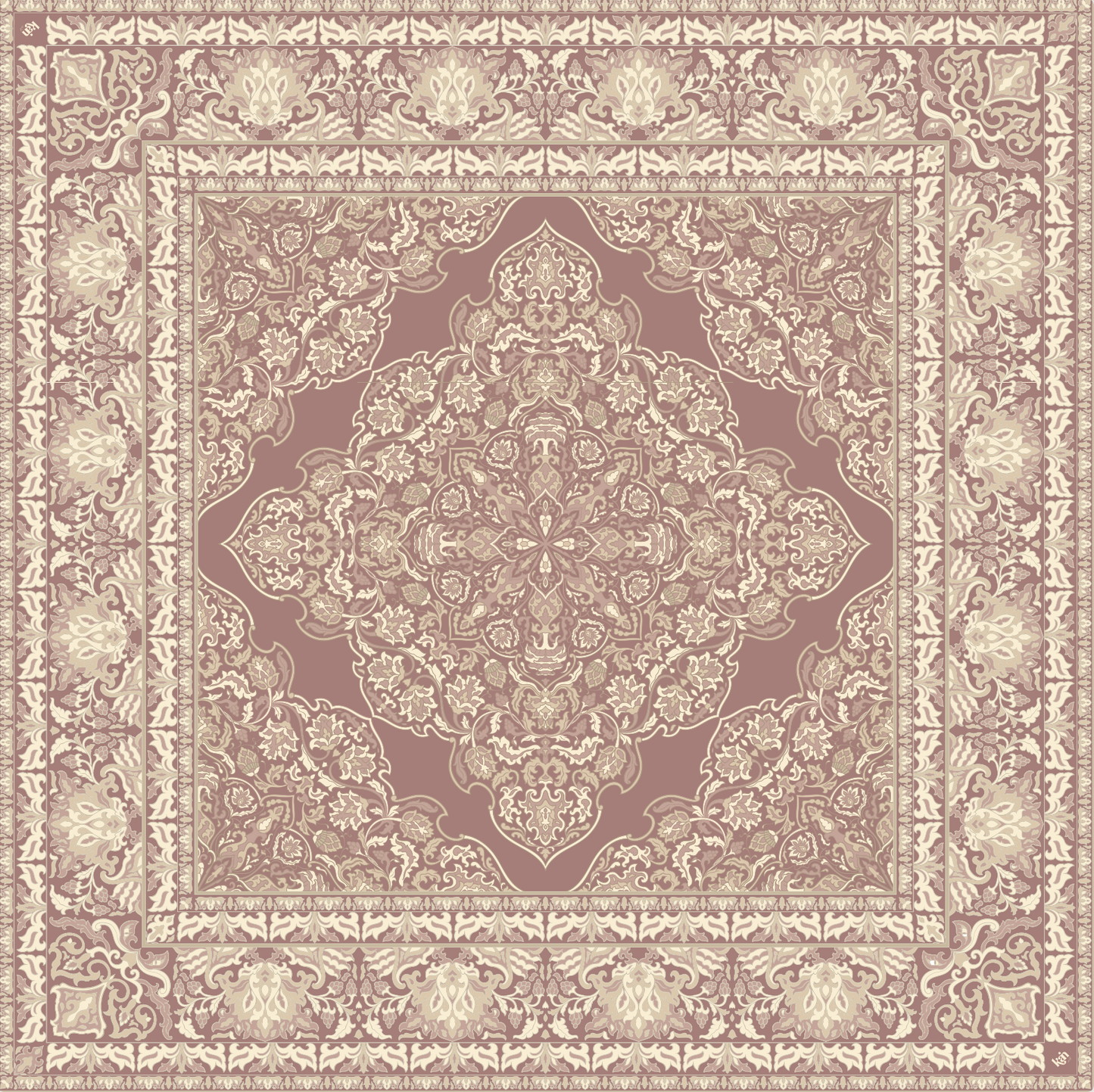 Pink Plum / Prints of Persia