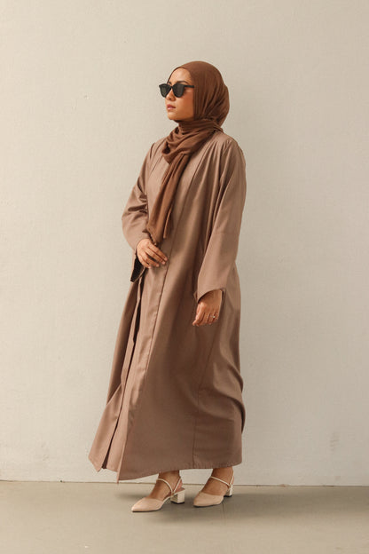 Abaya Set in Camel