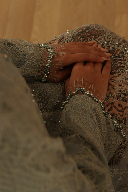 The Modest Kebaya in Dark Sage