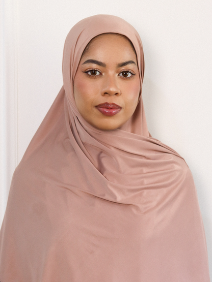 Liquid Jersey Shawl in Cinnamon