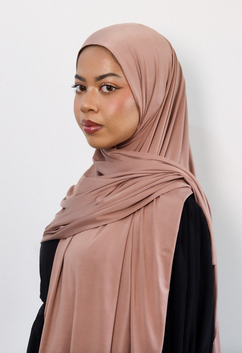 Liquid Jersey Shawl in Cinnamon